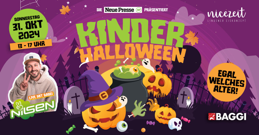 KINDER HALLOWEENPARTY 