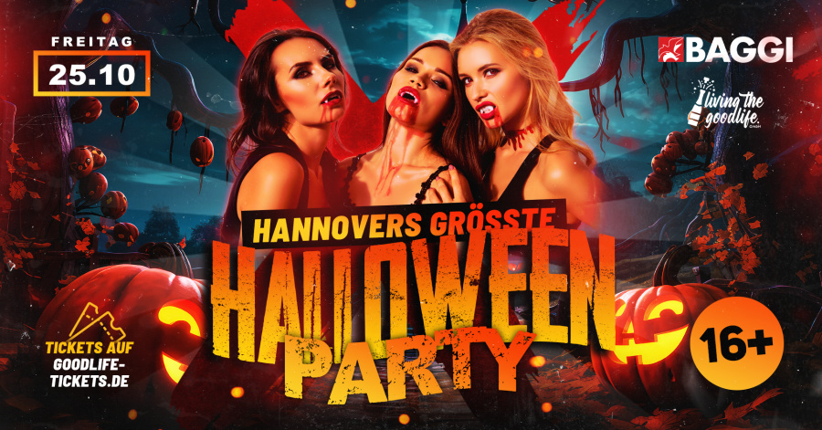 HANNOVERS GRÖßTE HALLOWEEN PARTY 